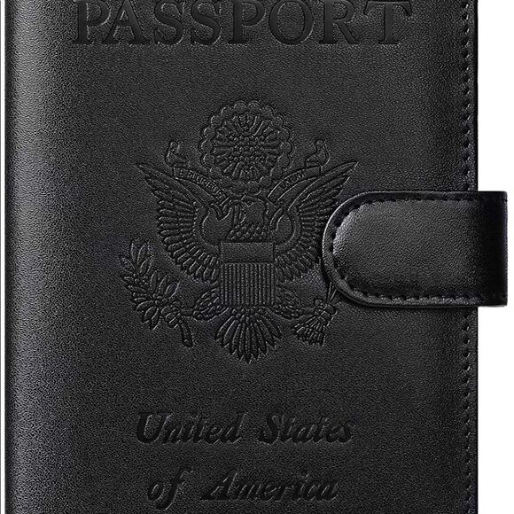 Passport Holder Cover Wallet RFID - Picture 5 of 16